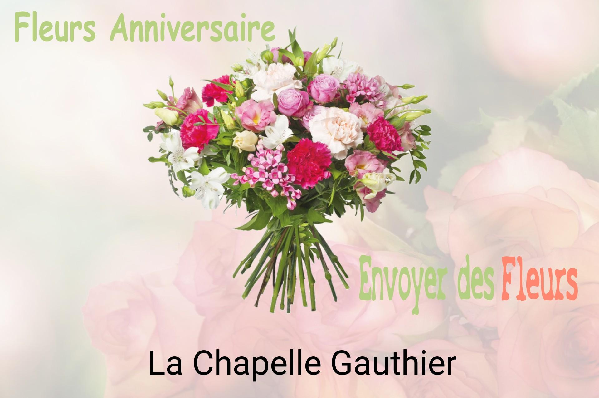 Bouquet de fleurs d’anniversaire livré à La Chapelle-Gauthier